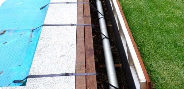 Manual Pool Cover System with Black String — Pool Cover Systems in Nowra, NSW