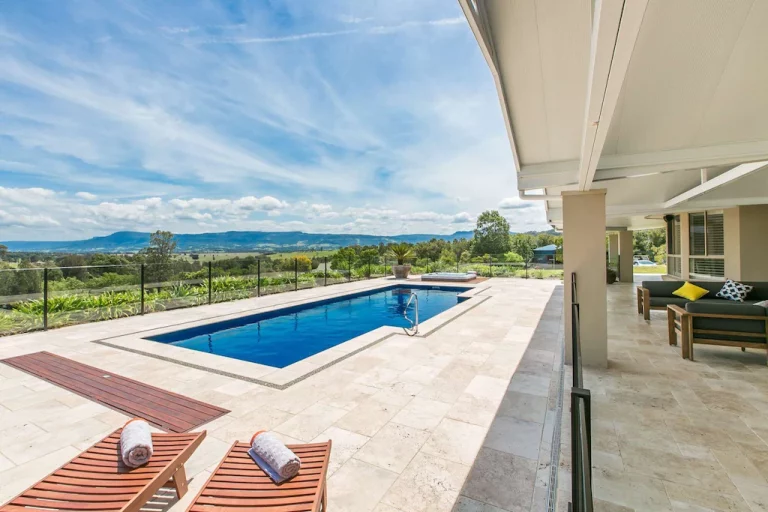 House and pool — Pool Cover Systems in Nowra, NSW